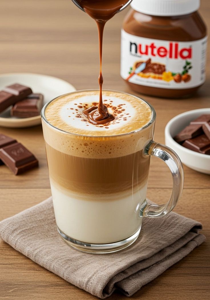 Nutella latte